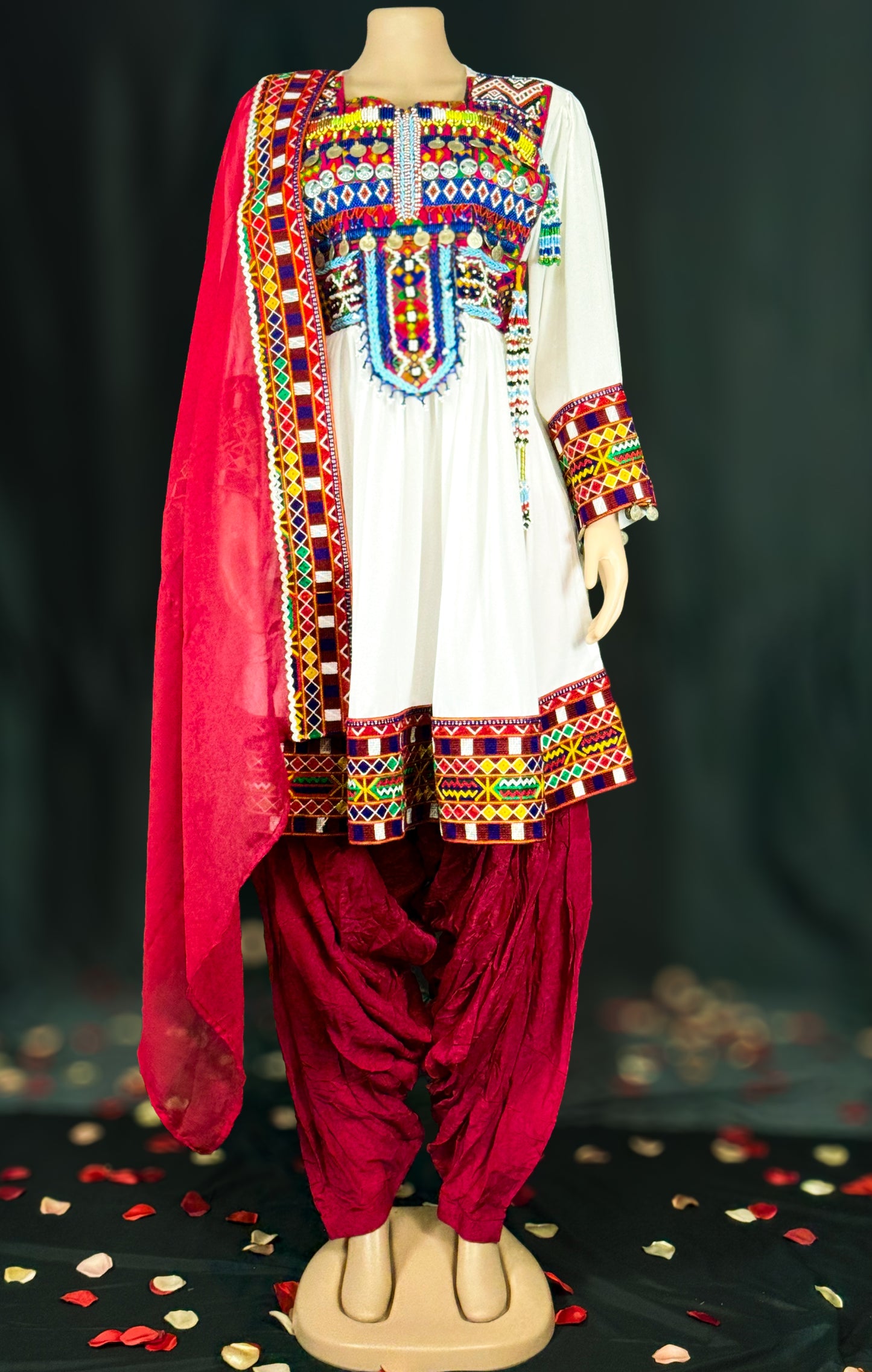 Malalai Bride Dress (Three Piece)
